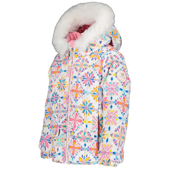 Obermeyer Roselet Jacket - Toddler Girls' Winter Snowflakes