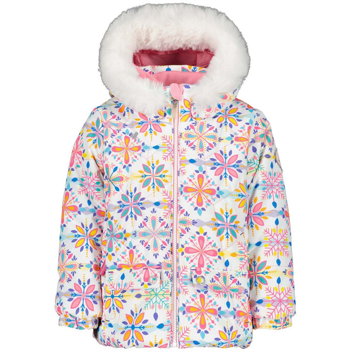 Obermeyer Roselet Jacket - Toddler Girls' Winter Snowflakes