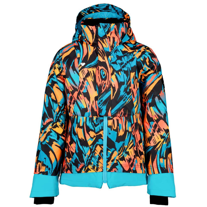 Obermeyer Taja Print Jacket - Girls' Swirl-Wind