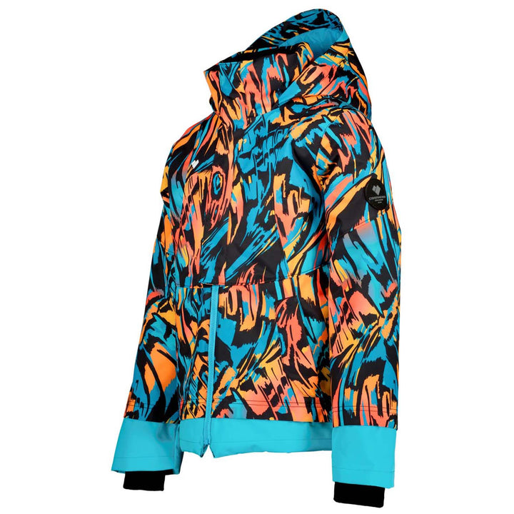 Obermeyer Taja Print Jacket - Girls' Swirl-Wind