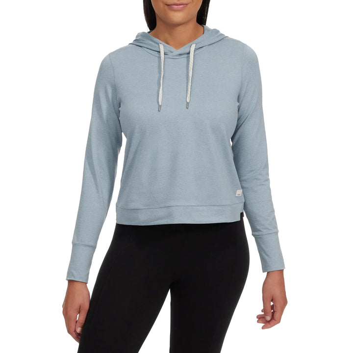 Vuori Halo Essential Hoodie - Women's Light Cloud Heather