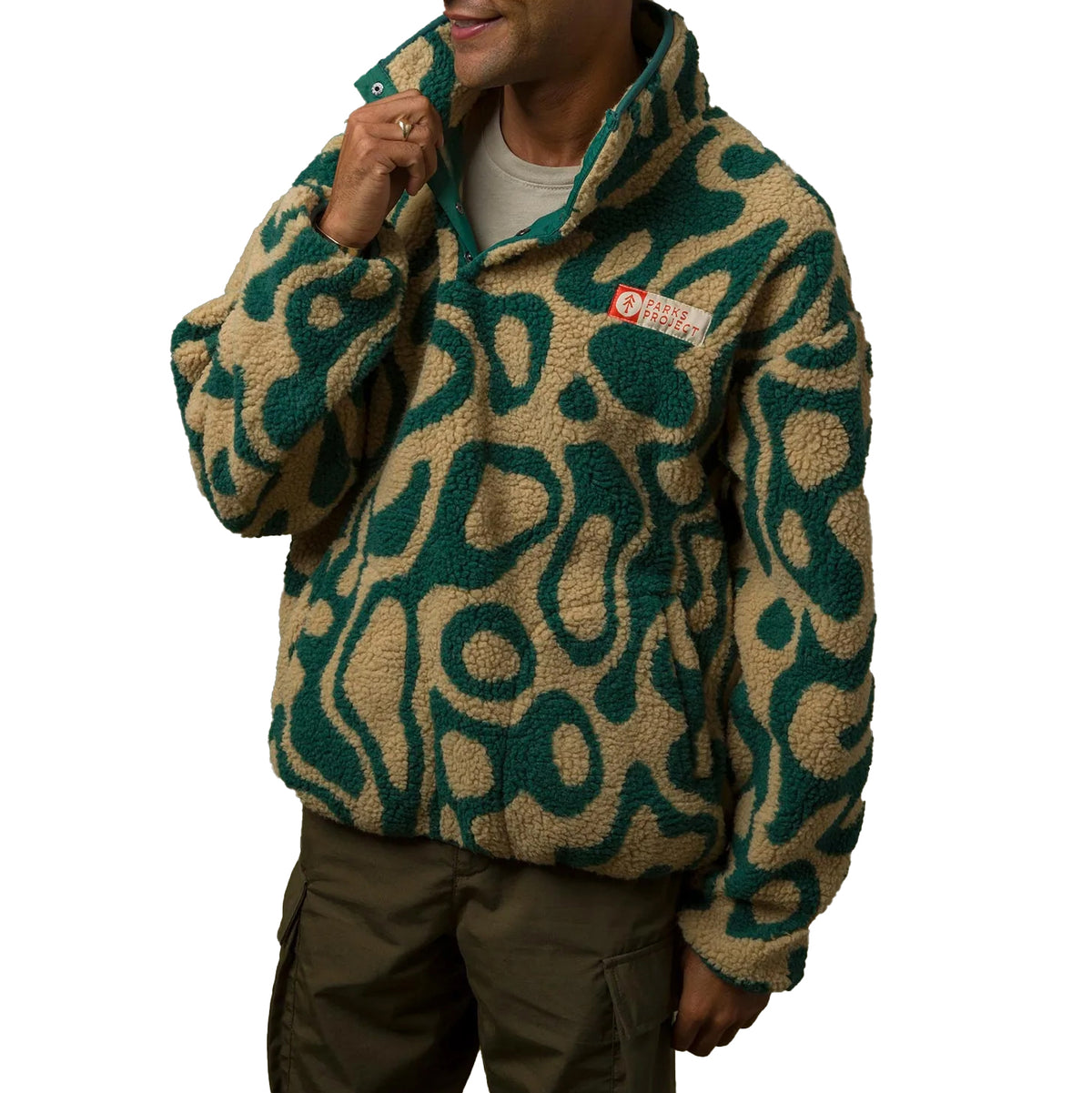 Parks Project Geysers Trails Fleece - Men's Green