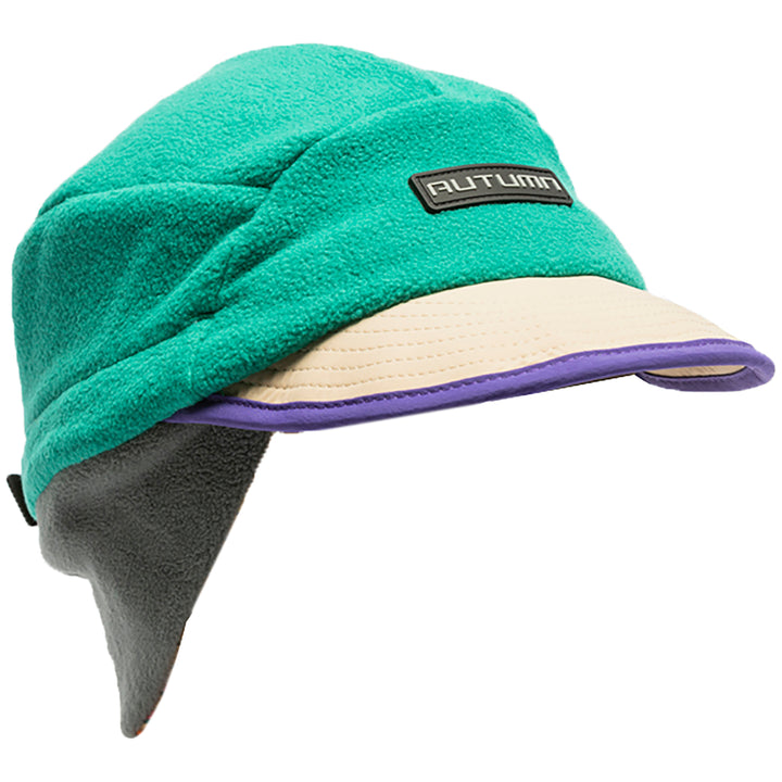 Autumn Fleece Techwear Cap Teal