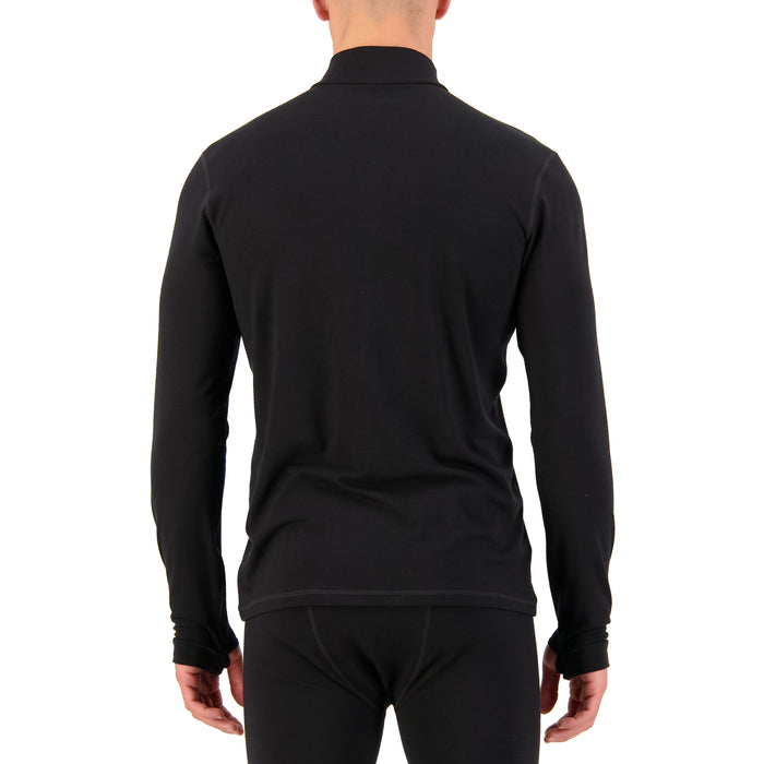MONS ROYALE Cascade 1/4 Zip Top - Men's Black