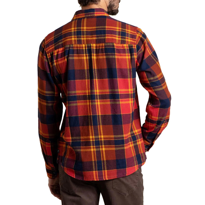 Toad & Co Indigo Flannel Long-Sleeve Shirt - Men's Canoe