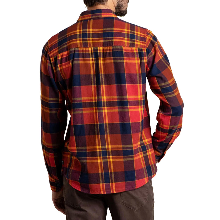 Toad & Co Indigo Flannel Long-Sleeve Shirt - Men's Canoe