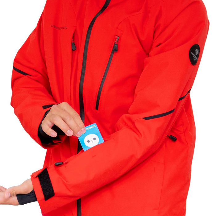 Obermeyer Raze Tall Jacket - Men's Brakelight