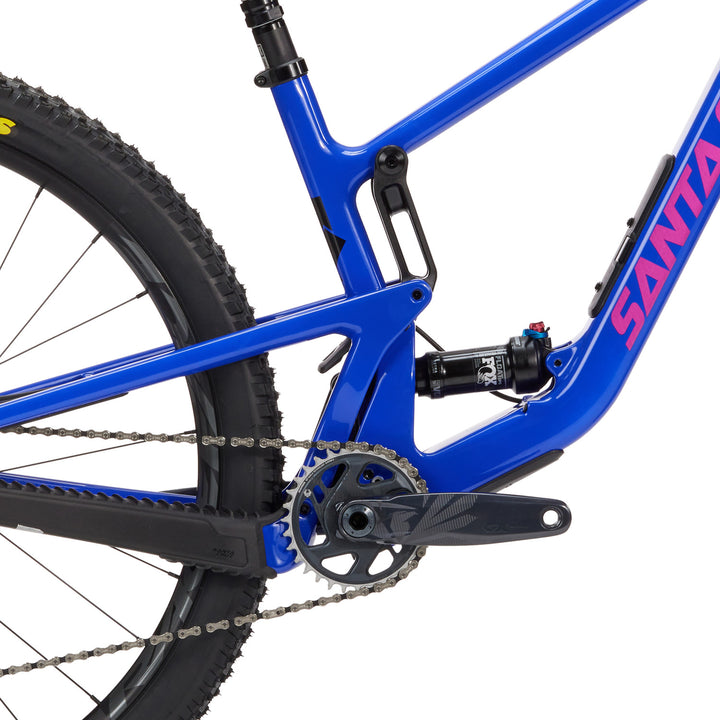 Santa Cruz Bicycles Tallboy 5 C GX AXS Complete Mountain Bike 2023 Gloss Ultra Blue