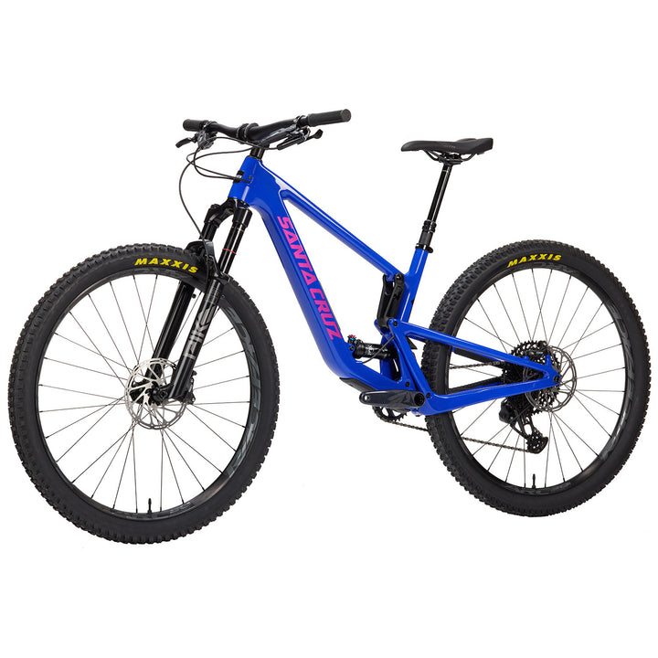 Santa Cruz Bicycles Tallboy 5 C GX AXS Complete Mountain Bike 2023 Gloss Ultra Blue