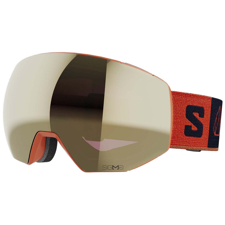 Salomon Radium Prime Goggles Burnt Ochre/Sigma Black Gold+Sigma Apricot