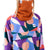 Eivy Tubular Sherpa Neckwarmer Rust