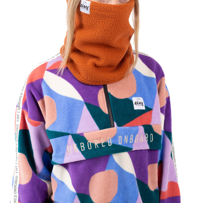 Eivy Tubular Sherpa Neckwarmer Rust