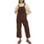 Rhythm Brodie Corduroy Jumpsuit - Women's Brown