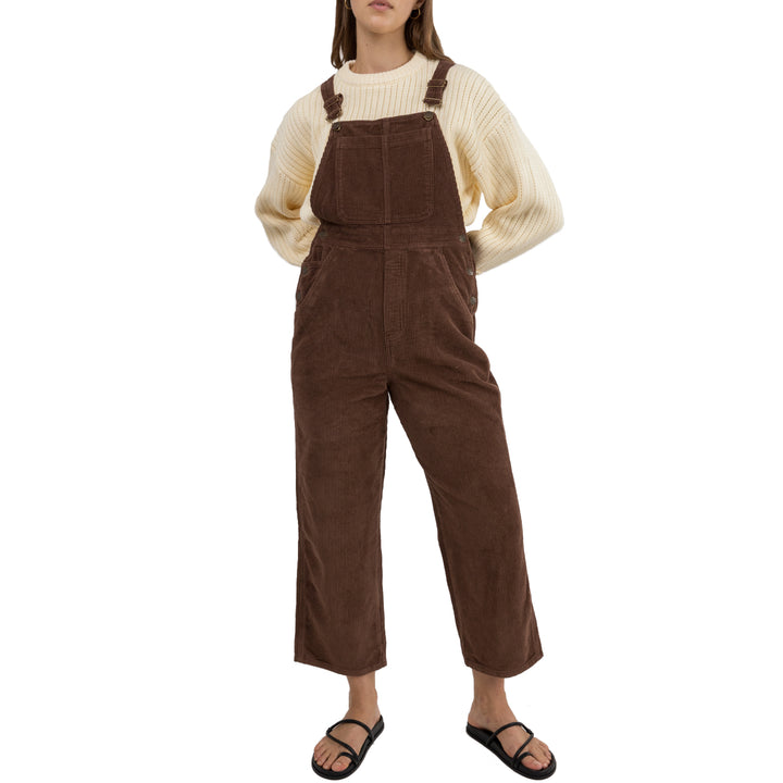 Rhythm Brodie Corduroy Jumpsuit - Women's Brown
