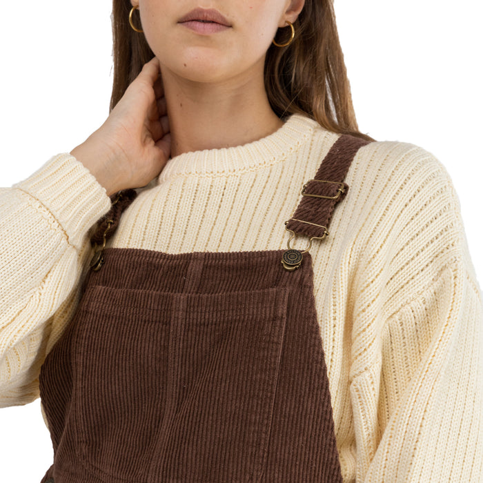Rhythm Brodie Corduroy Jumpsuit - Women's Brown