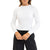 Rhythm Classic Knit Long Sleeve Top - Women's White