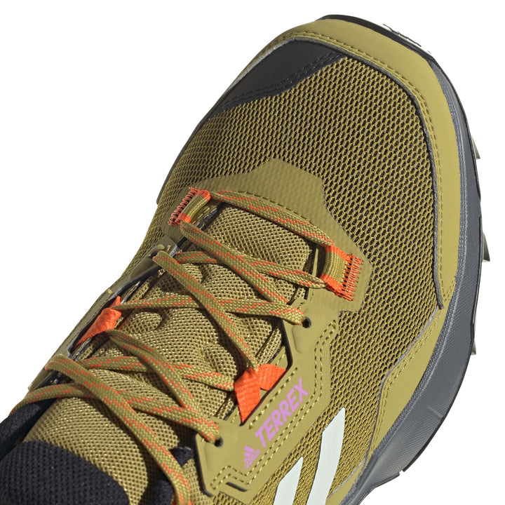 Adidas Terrex AX4 Shoes - Men's Pulse Olive/Linen Green/Impact Orange