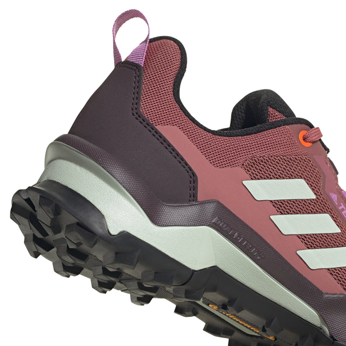 Adidas Terrex AX4 Shoes - Women's Wonder Red/Linen Green/Pulse Lilac