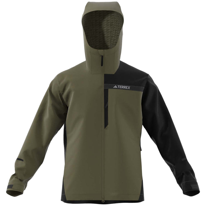 Adidas Terrex MT RR 2.5L Rain Jacket - Men's Focus Olive/Black