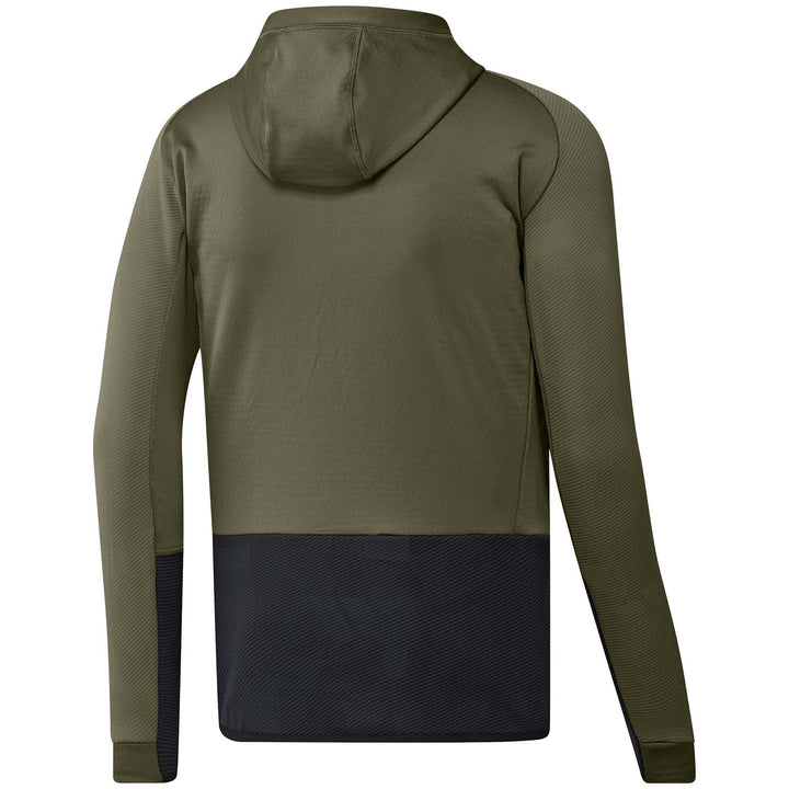 Adidas Terrex Tech Fleece Hooded Jacket - Men's Focus Olive