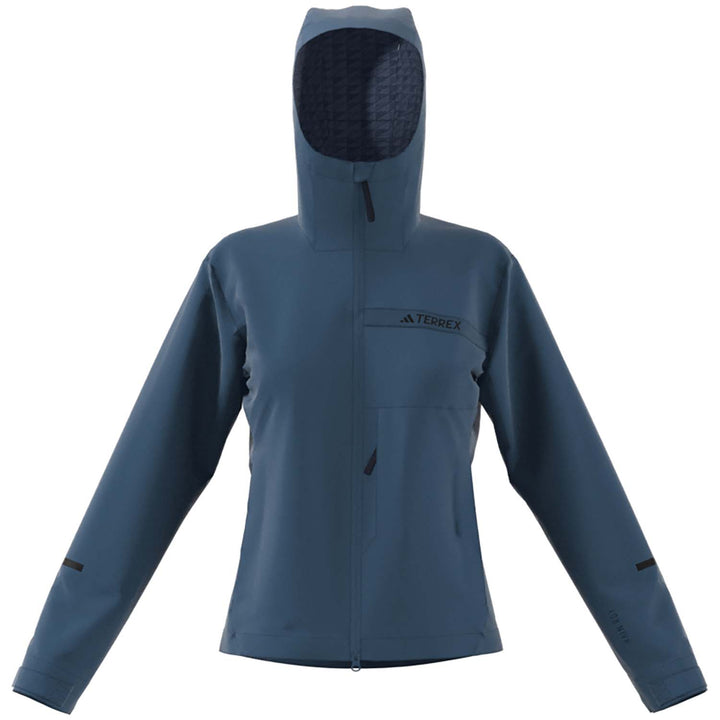 Adidas Terrex Multi 2.5L Rain Jacket - Women's Wonder Steel