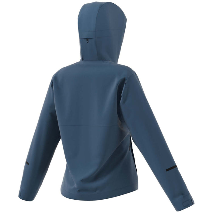 Adidas Terrex Multi 2.5L Rain Jacket - Women's Wonder Steel
