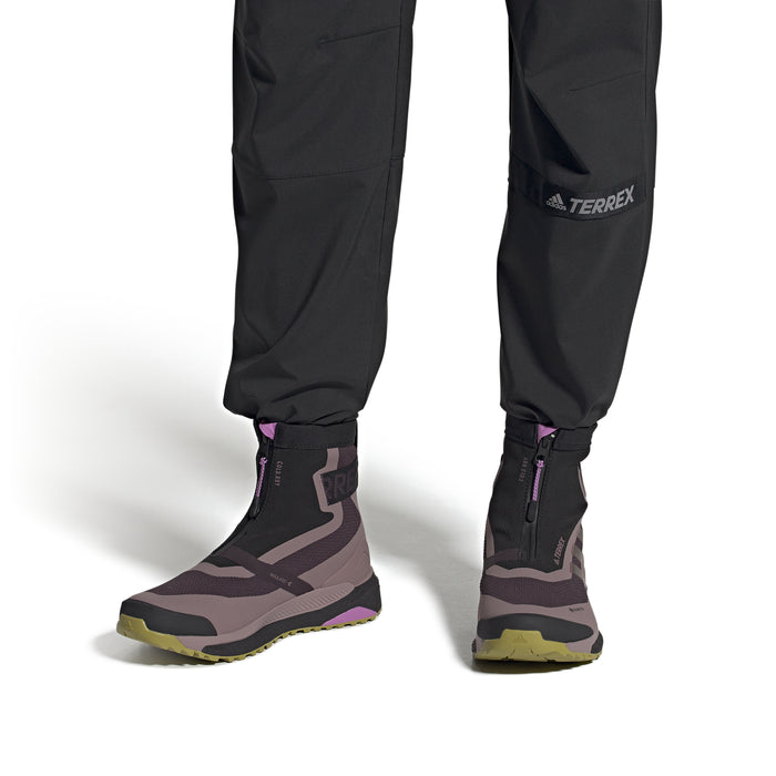 Adidas Terrex Free Hiker C.RDY Shoes - Women's Shadow Maroon/Wonder Red/Pulse Lilac