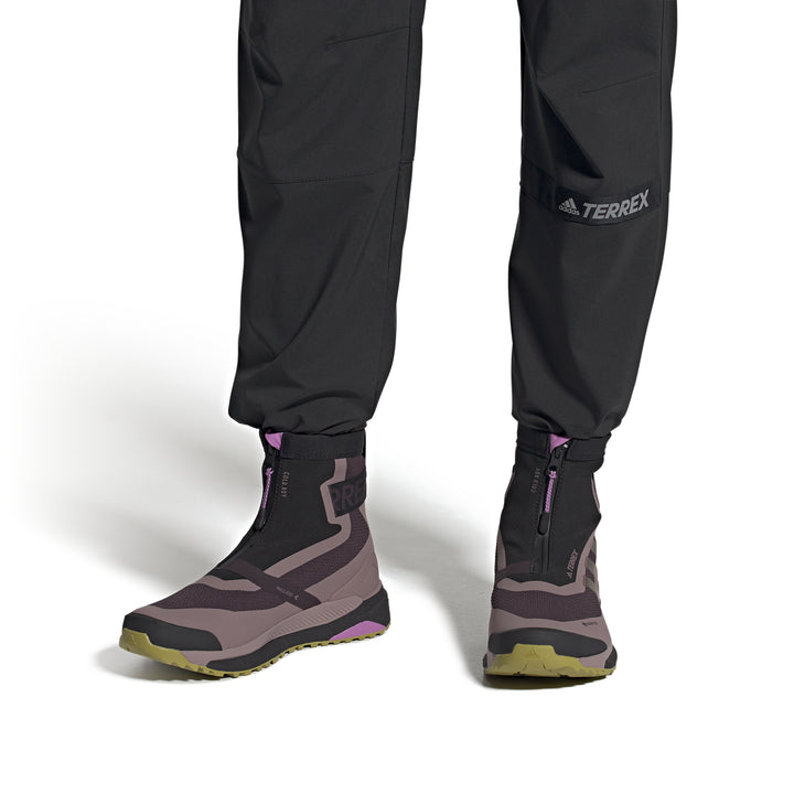 Adidas Terrex Free Hiker C.RDY Shoes - Women's Shadow Maroon/Wonder Red/Pulse Lilac