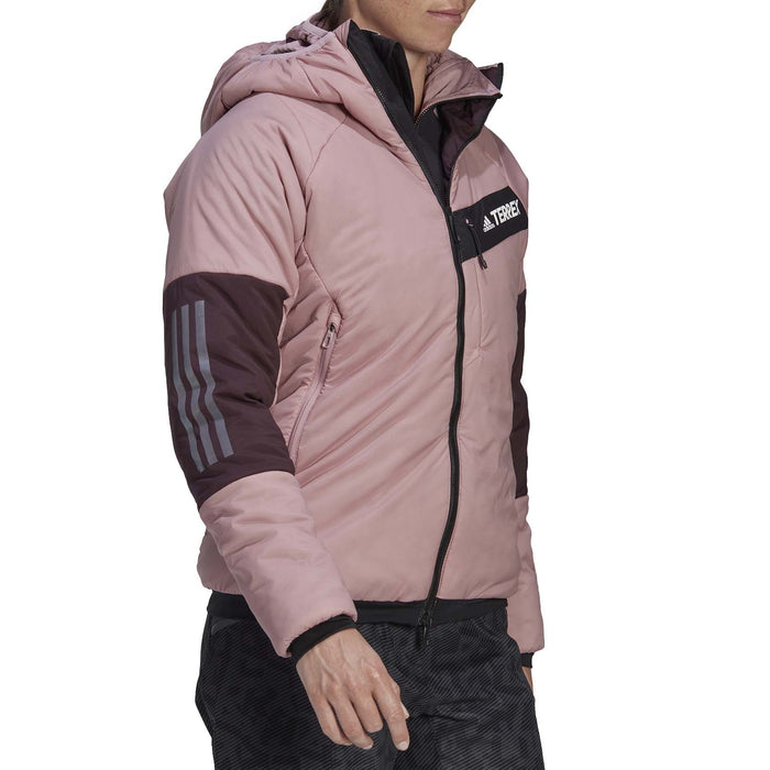 Adidas Techrock Stretch Primaloft Hooded Jacket - Women's Magic Mauve