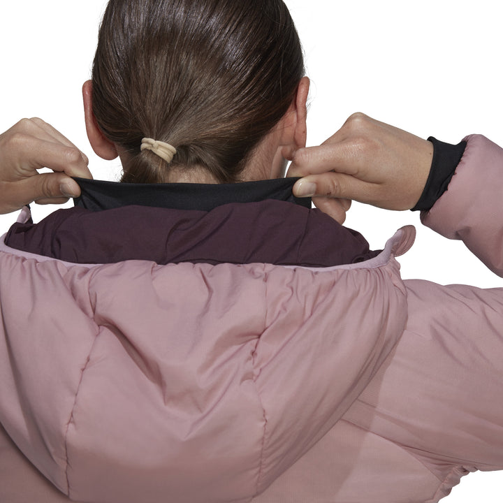Adidas Techrock Stretch Primaloft Hooded Jacket - Women's Magic Mauve