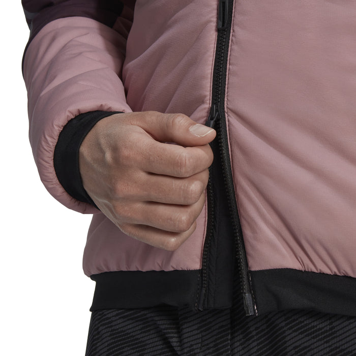 Adidas Techrock Stretch Primaloft Hooded Jacket - Women's Magic Mauve