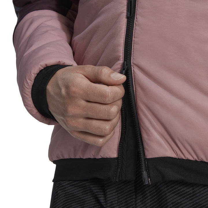 Adidas Techrock Stretch Primaloft Hooded Jacket - Women's Magic Mauve