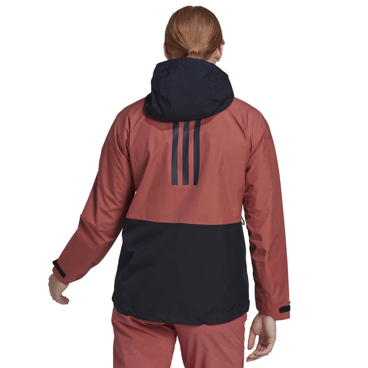 Adidas Terrex GORE-TEX Paclite Rain Jacket - Women's Wonder Red/Legend Ink