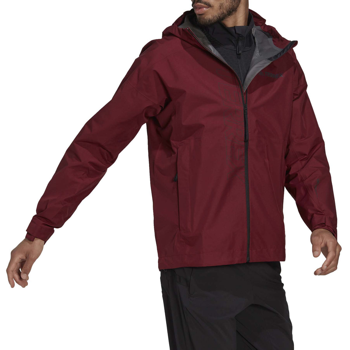 Adidas Terrex GORE-TEX Paclite Jacket - Men's Shadow Red