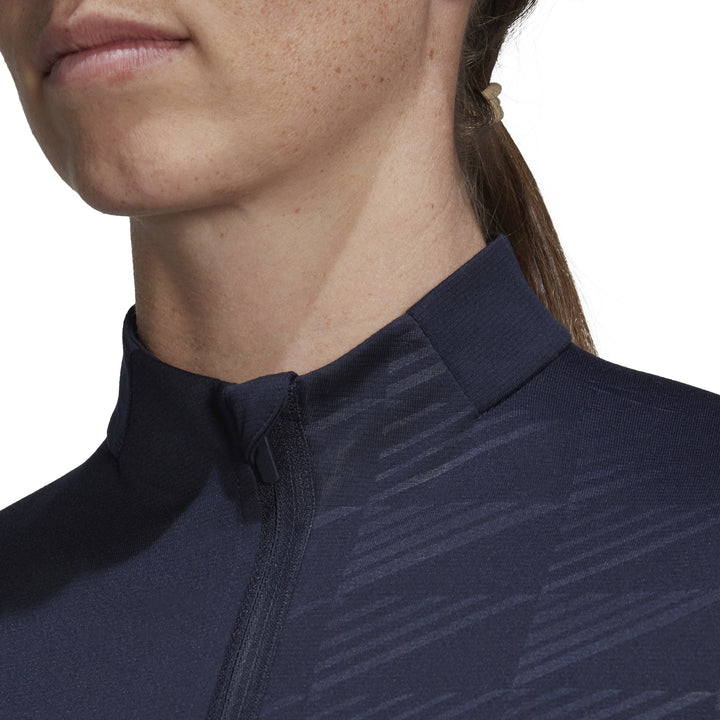 Adidas Terrex Multi Half Zip Long-Sleeve Top - Women's Legend Ink