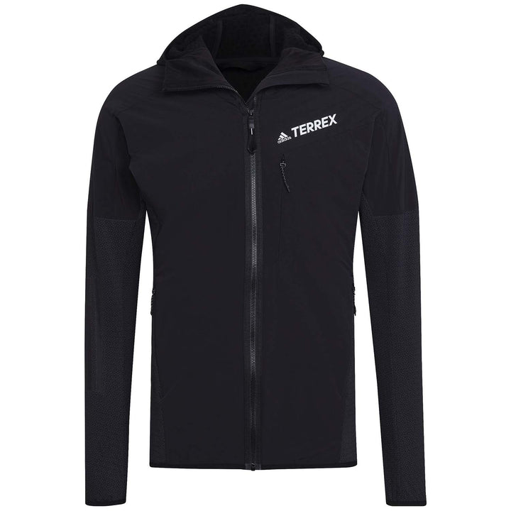 Adidas Techrock Fleece Wind Hooded Jacket - Men's Black