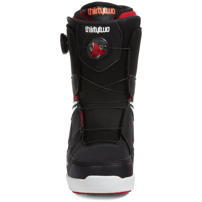 thirtytwo Lashed Double Boa Crab Grab Snowboard Boots 2022 Black/Grey/Red