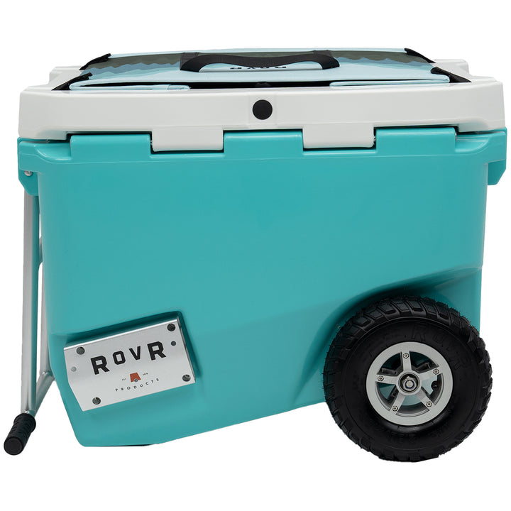 RovR RollR 60 Cooler With LandR Bin Glacier