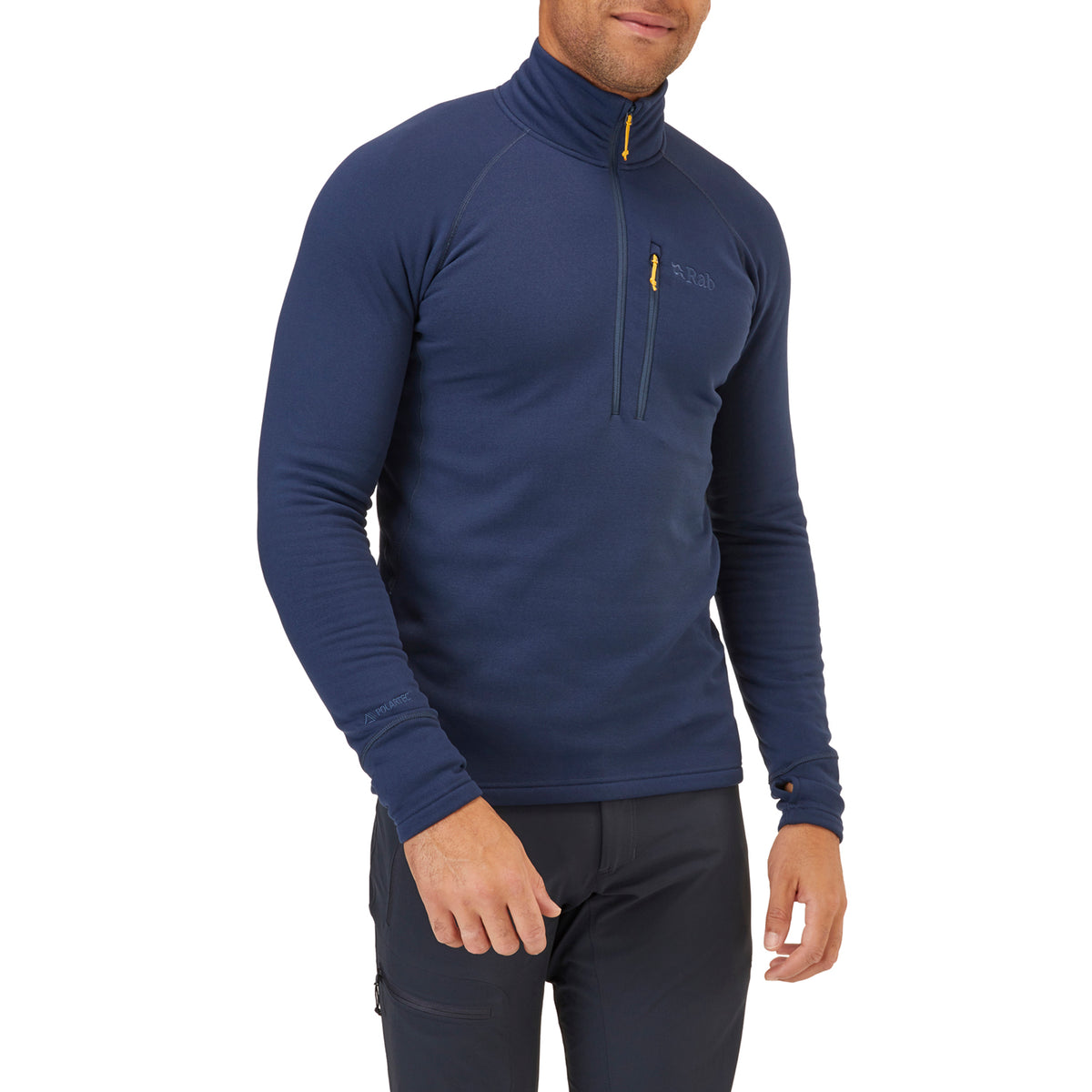 Rab® Power Stretch Pro Pull-On Top - Men's Deep Ink