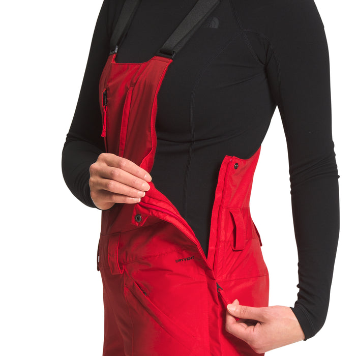 The North Face Freedom Insulated Short Bibs - Women's TNF Red