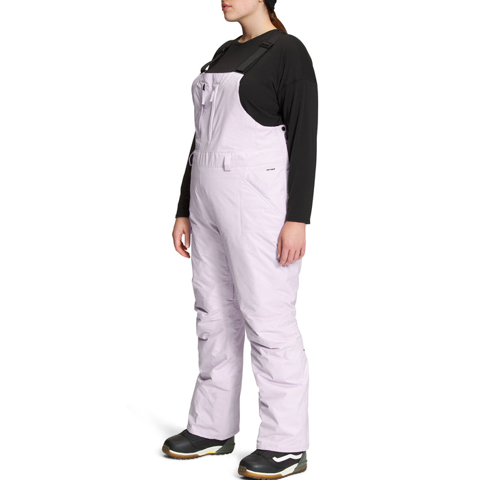 The North Face Freedom Insulated Plus Tall Bibs - Women's Lavender Fog