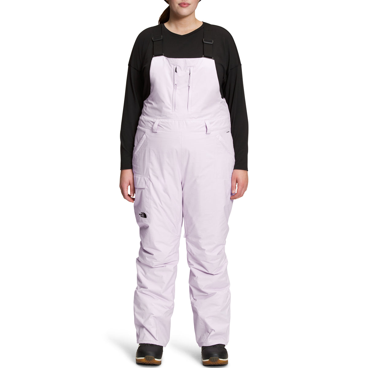 The North Face Freedom Insulated Plus Tall Bibs - Women's Lavender Fog