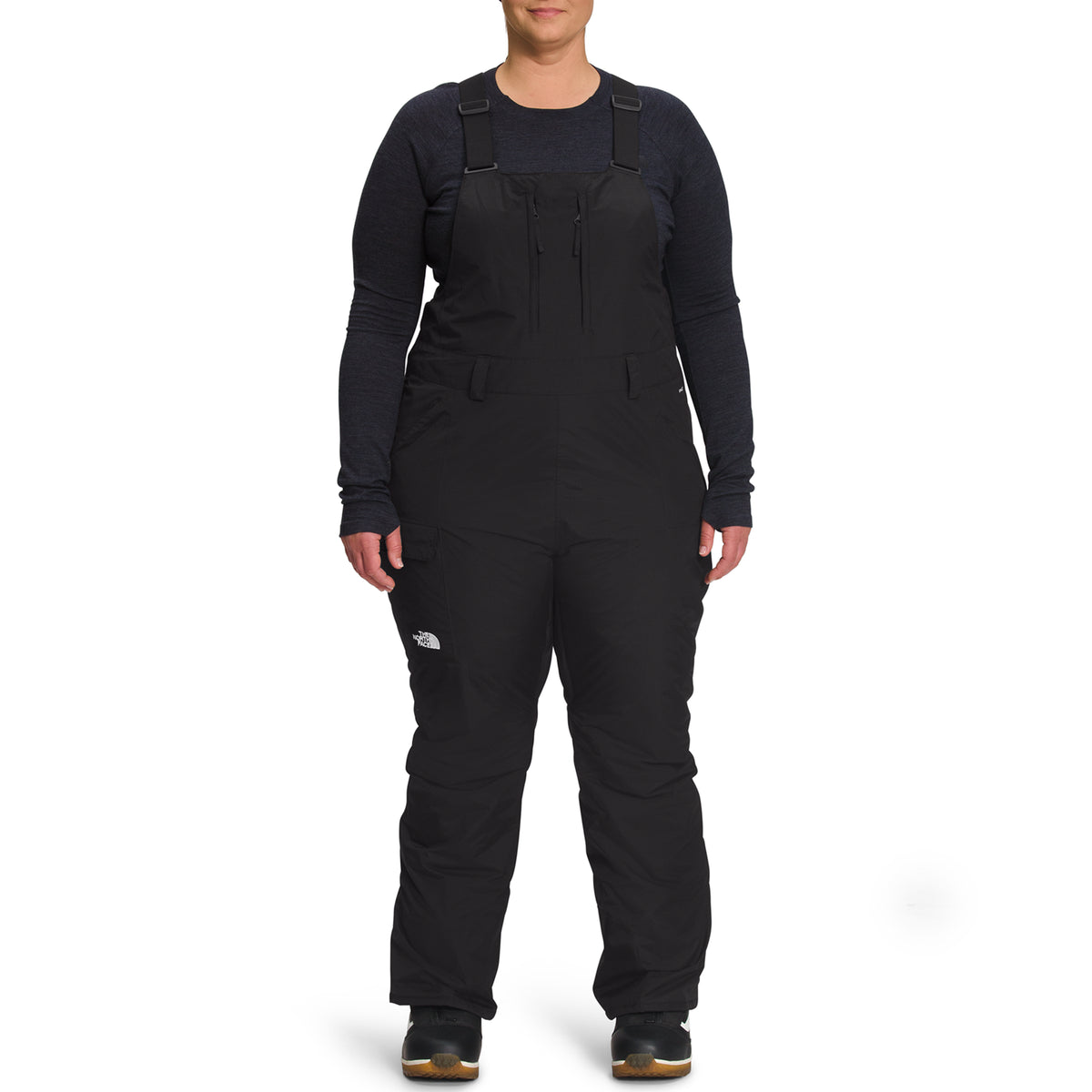 The North Face Freedom Insulated Plus Tall Bibs - Women's TNF Black