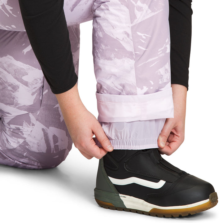 The North Face Freedom Insulated Plus Tall Pants - Women's Lavender Fogg Tonal Mountainscape Print