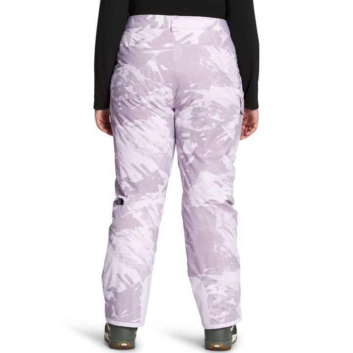 The North Face Freedom Insulated Plus Tall Pants - Women's Lavender Fogg Tonal Mountainscape Print