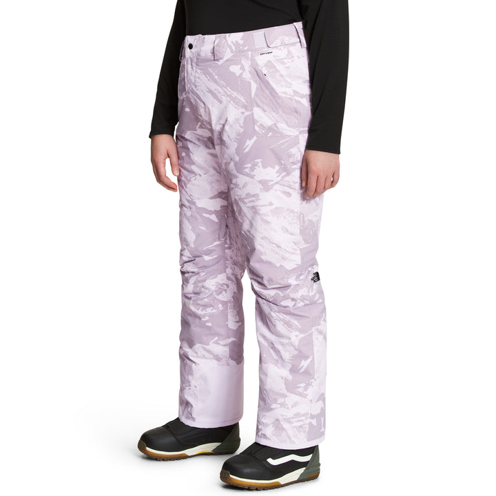The North Face Freedom Insulated Plus Pants - Women's Lavender Fog Tonal Mountainscape Print
