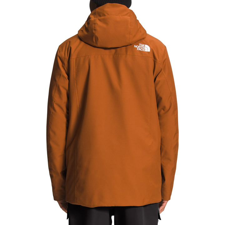 The North Face Sickline Jacket - Men's Leather Brown/Cone Orange/TNF Black