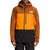The North Face Sickline Jacket - Men's Leather Brown/Cone Orange/TNF Black