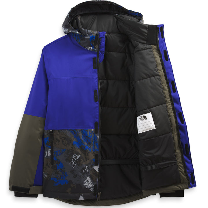 The North Face Freedom Extreme Insulated Jacket - Boys' TNF Black Mountaintop Print
