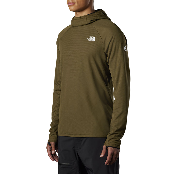 The North Face Summit FUTUREFLEECE™ LT Pullover Hoodie - Men's Military Olive